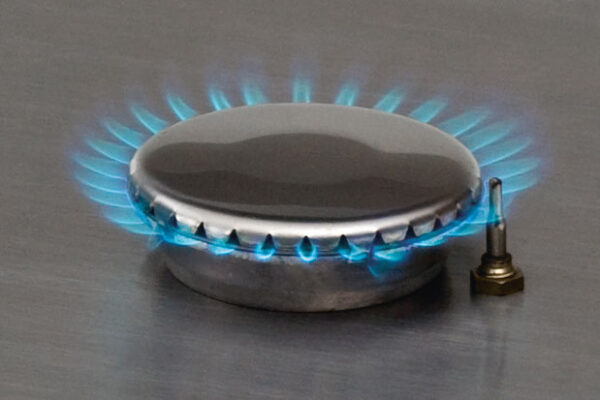 1860 1861 Edelstahlbrenner Flamme