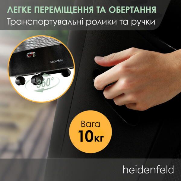 Напольный газовый обогреватель Heidenfeld Blueflame GH110 Бытовым пользователям gazballon.com.ua