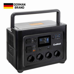Зарядная станция Craftfull Powerstation Fast Charge PS1800 01 powerstation schwarz craftfull ps1800 0 mwst startbild2 3